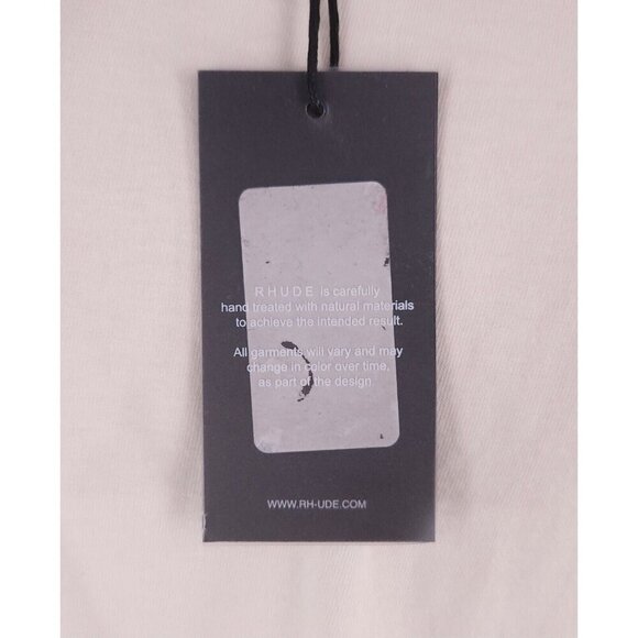 Rhude Leopard T-Shirt XS Mens Vintage White Cotton Tee NWT - Picture 10 of 16